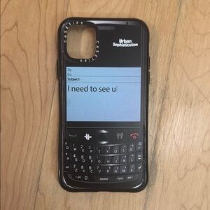 CASETiFY BlackBerry Pattern iPhone case